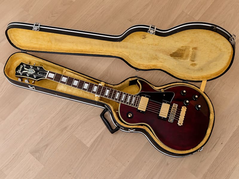 1977 Ibanez Custom Model 2350 Cherry Wine Vintage Electric