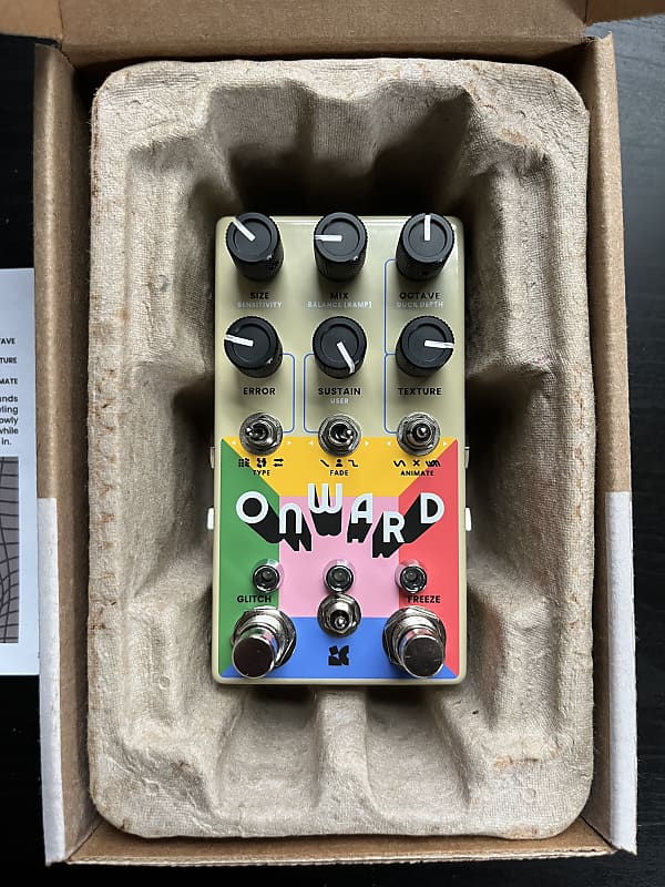ギター chase bliss audio Onward Chase Bliss Onward: A Dynamic New Sampler Pedal For Adventurous