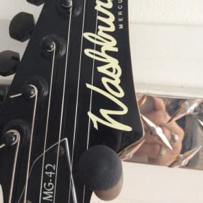 Washburn  MG-42 1993 Metallic Purple Electric Guitar image 3