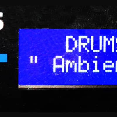 Alesis D4 LCD Display - D4 Drum Module Replacement Screen - BLUE