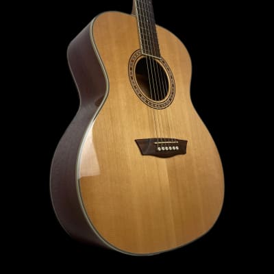 Washburn WG7S-O 6-string Acoustic Guitar, Natural Gloss image 6