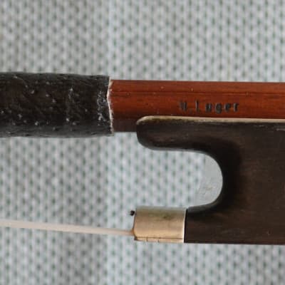 Octagonal 4/4 Violin Bow, 60g, branded H. Lugar image 2