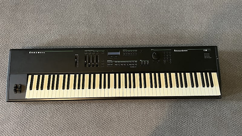 Kurzweil PC88mx 88-Key, *No power supply* -- with SKB Hard Keyboard Case with wheels image 1