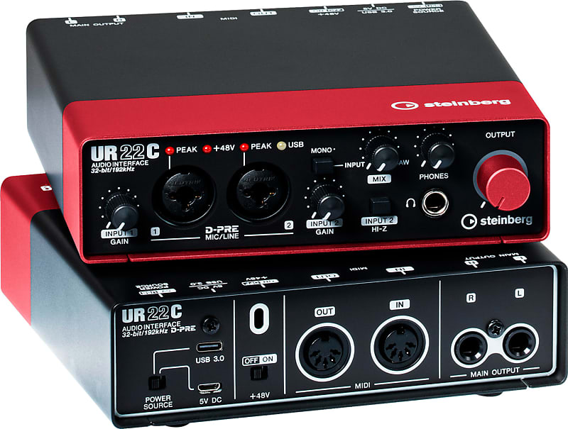Amazon.com: Steinberg UR22C USB 3.0 Studio Bundle with with