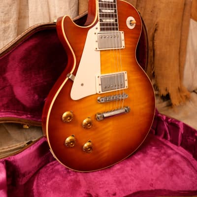 Gibson 2013 Les Paul '58 Reissue R8 Custom Shop Lefty  - Sunburst image 4