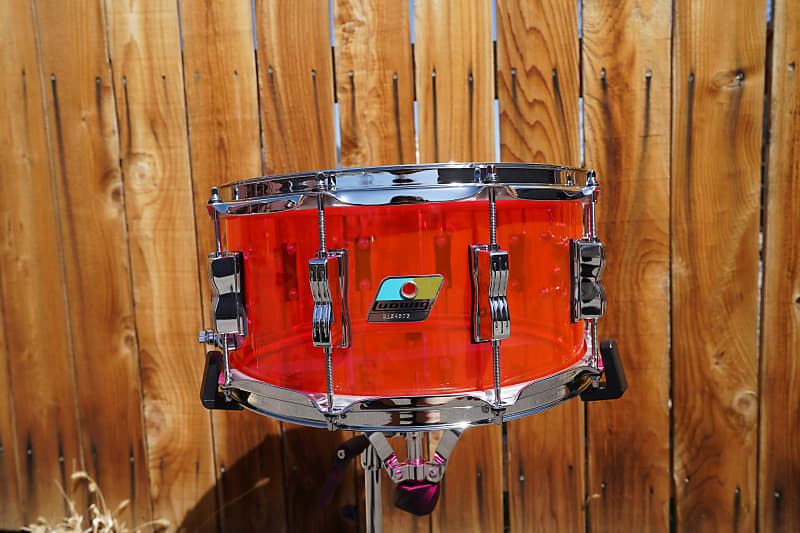 ludwig pink vistalite