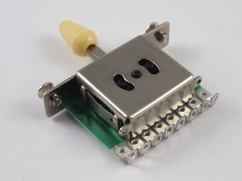 5 Way Selector Switch + Cream Tip to fit Stratocaster Reverb UK