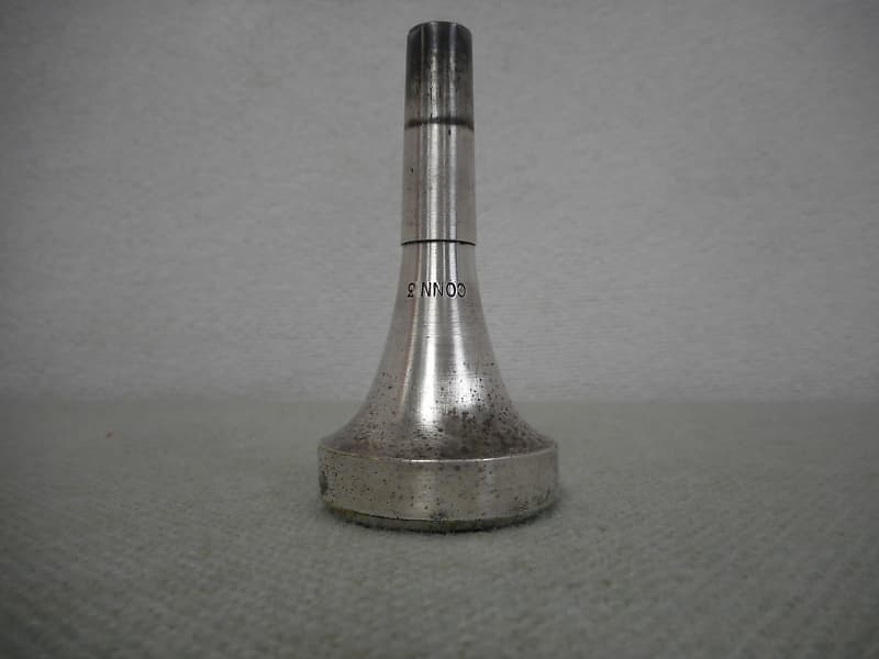 Vintage Conn 3 Trombone Mouthpiece Silver Reverb