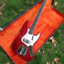 Fender  Jazz Bass  1965  Candy Red