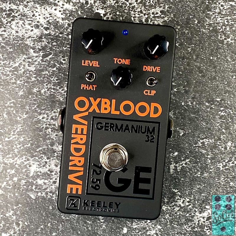 Keeley Oxblood Germanium Overdrive Limited Edition Custom Shop w