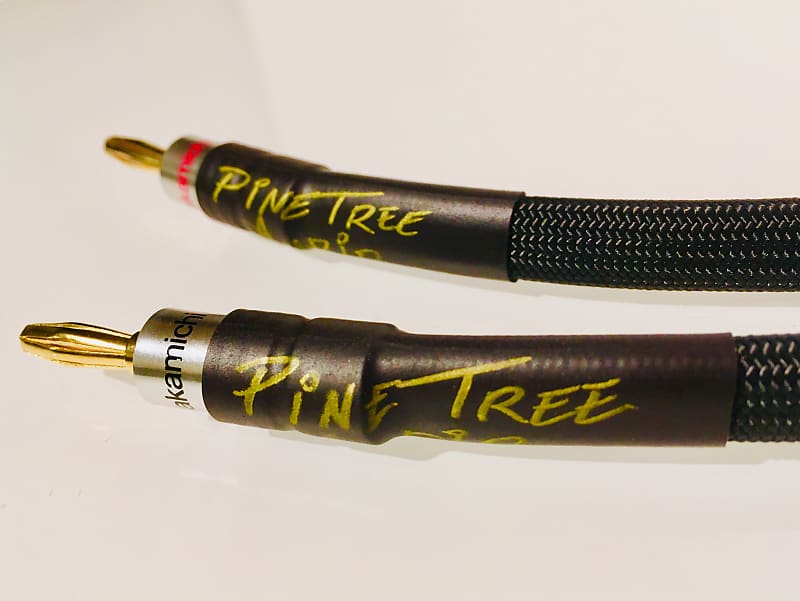 Pinetree Audio Muscular Bi-Wire Speaker Binding Post Jumpers Banana-Banana  			