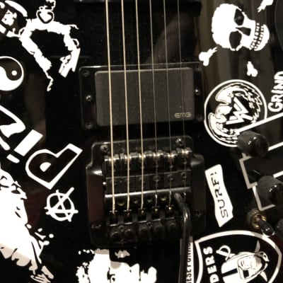ESP Jeff Hanneman Signature Black Guitar 2010 Black image 9