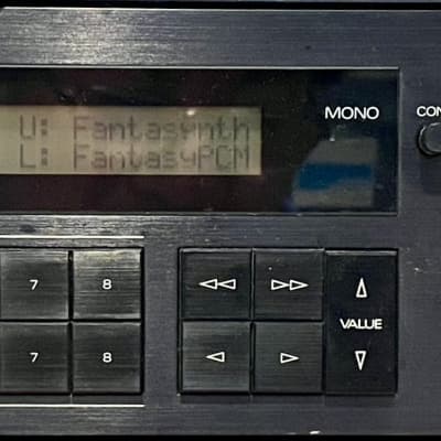 Roland D-550 Rack Synthesizer Sound Module 1987 - Black