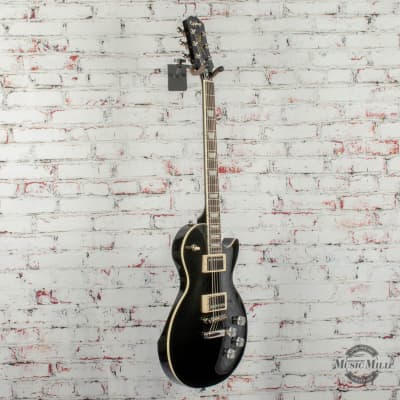 Epiphone Les Paul Muse Electric Guitar Jet Black Metallic image 4