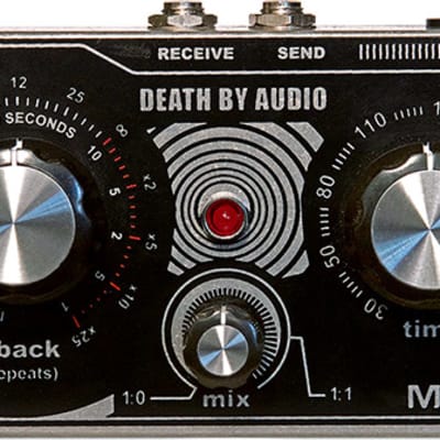Death By Audio Echo Master Vocal Delay & Preamp w/ Effects Loop Pedal for sale