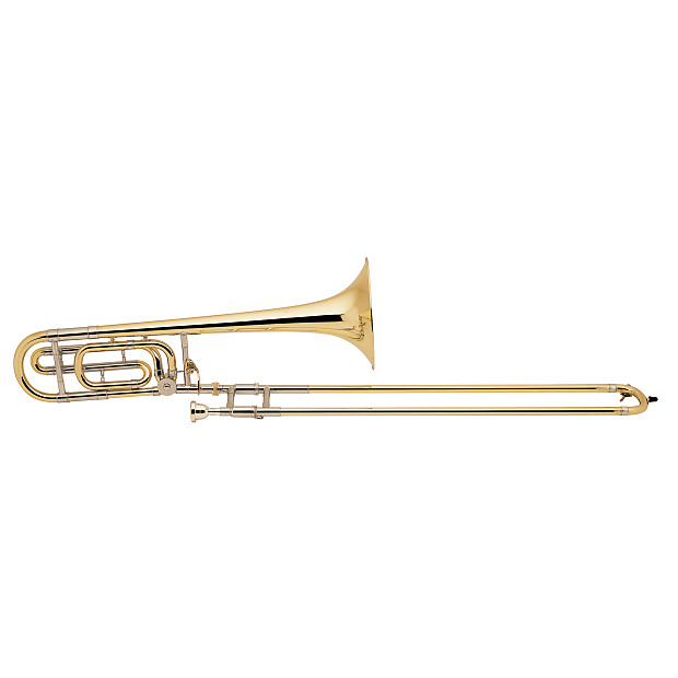 Bach 36BO Stradivarius Series Tenor Trombone w/ Open Wrap F Attachment, Standard Rotor Valve image 1
