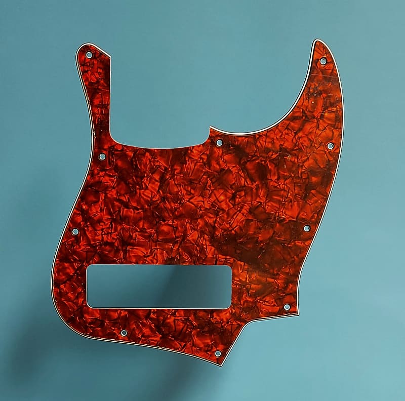 squier 5 string jazz bass pickguard