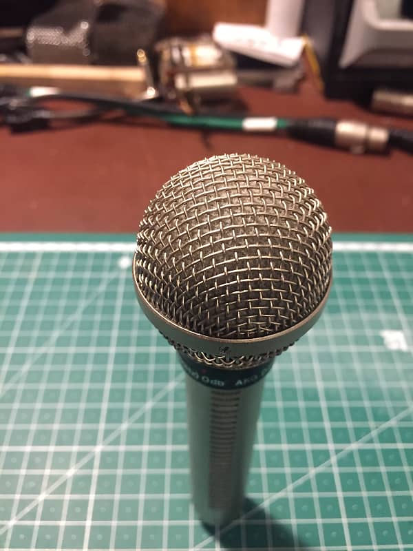 Vintage AKG D24 Frank Sinatra microphone with full spectrum sound, same as  D19 | Reverb