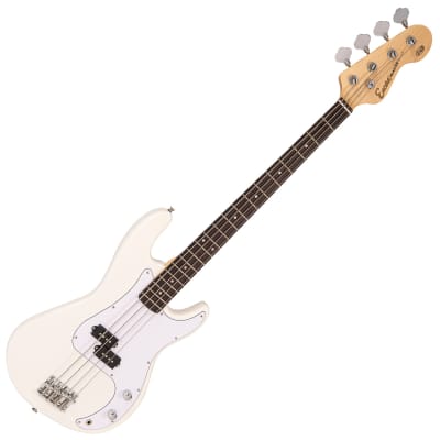 Encore Blaster E40 Bass Guitar ~ Vintage White for sale