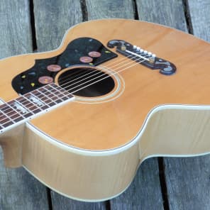 ☆ Superb Vintage Antoria  698M (Replica Gibson J200) OASIS! 1974 Maple ☆ image 1