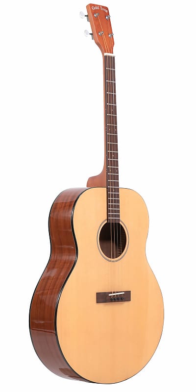 Gold Tone TG-18/L Mahogany Neck 4-String Acoustic Tenor Guitar w/Vintage Design & Gig Bag For Lefty image 1