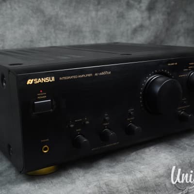 Sansui AU-α607XR Black Integrated Amplifier in Excellent Condition