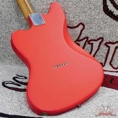 LsL Silverlake One HH Roasted Flame Maple Neck Rosewood Fingerboard Fiesta Red image 11