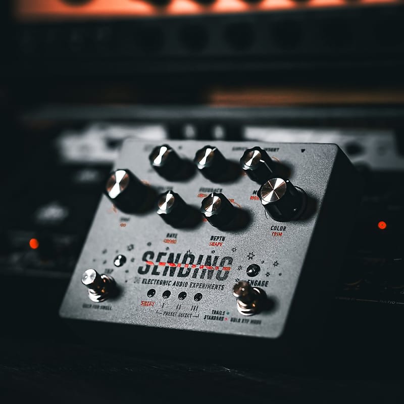 Electronic Audio Experiments Sending Analog Delay Effects Pedal