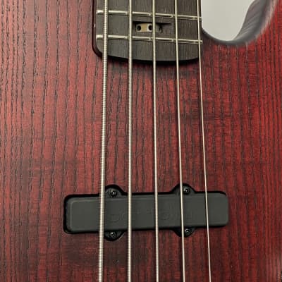 Form Factor Audio Wombat BSS 5  Burgundy Satin bass 35" scale image 5