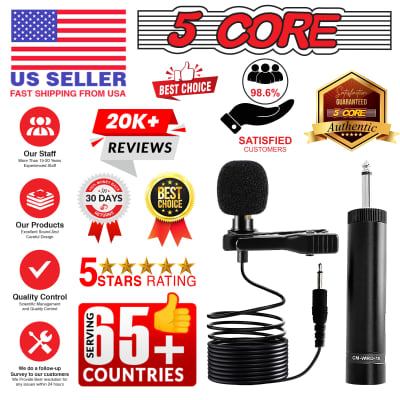 5 Core Lavalier Microphone for iPhone & Tablet External Clip On Mini Lapel Mic for Video Recording & Vlogging with 3.5mm Connector MIC WRD 10 image 13