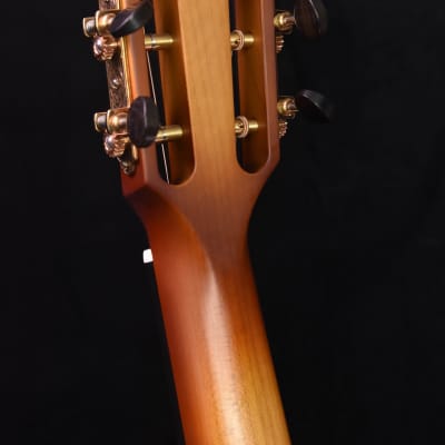 Bedell  Seed to Song Custom Parlor European Spruce, Birdseye Maple Sunburst Guitar image 11