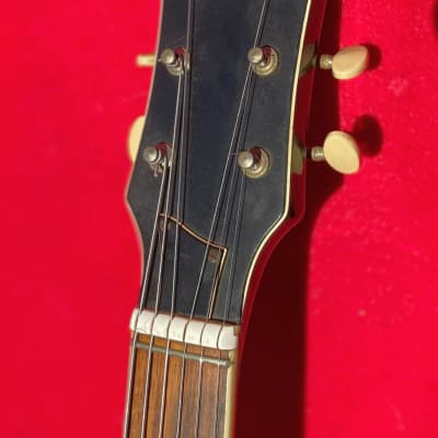 1960's Eko Florentine II Red Burst Electric Guitar Made in Italy image 8