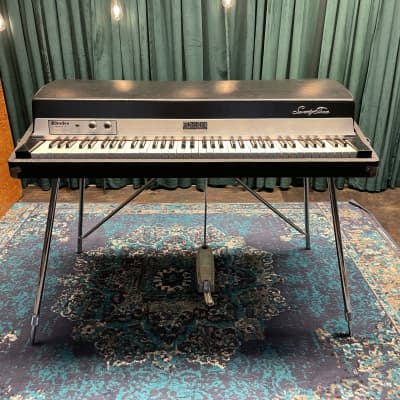 See Video! Vintage 1977 Rhodes Mark I Stage 73-Key Electric Piano w/ Legs, Crossbars, Sustain, Rod & Lid image 1