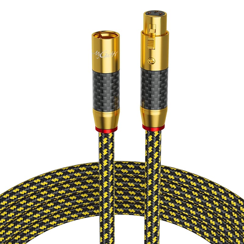 HiFi Xlr To Xlr Microphone Cable 8 Feet, Xlr Male To Female Reverb