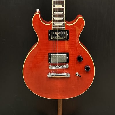 Gibson Les Paul Classic Double Cutaway 120th Ann.  2014 - Trans Red image 1