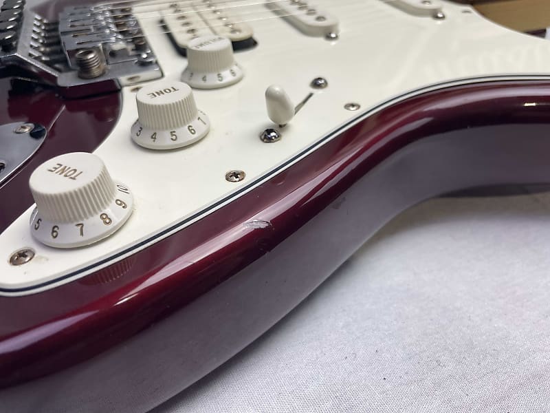 Fender Stratocaster HSS 2021 MIM Mexico Polar White Electric