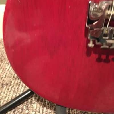 1963 Antique Red Gibson Melody Maker D, Multiple Upgrades image 4
