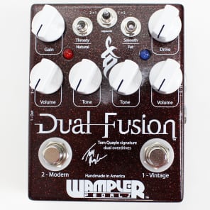 Wampler Dual Fusion Tom Quayle Signature Overdrive Pedal