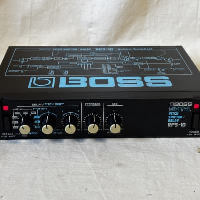 BOSS RPS-10 DIGITAL PITCH SHIFTER / DELAY : overview and