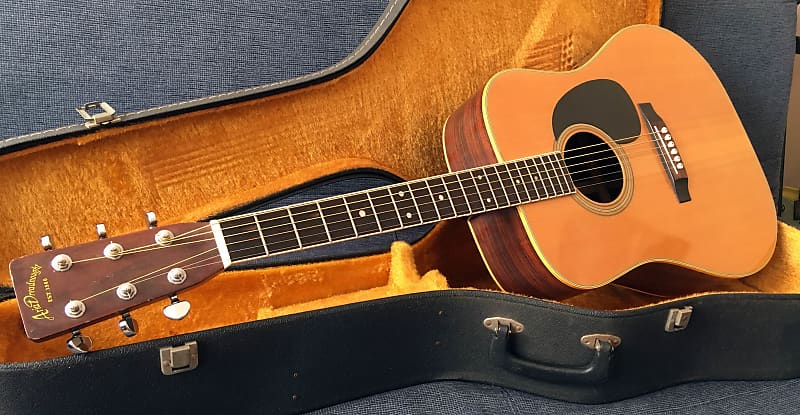 Aria Dreadnought Matsuoka D30 1970s + Case