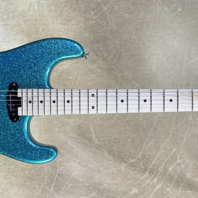 Charvel Pro Mod So-Cal Style 1 HSS FR M Aqua Flake Guitar image 2