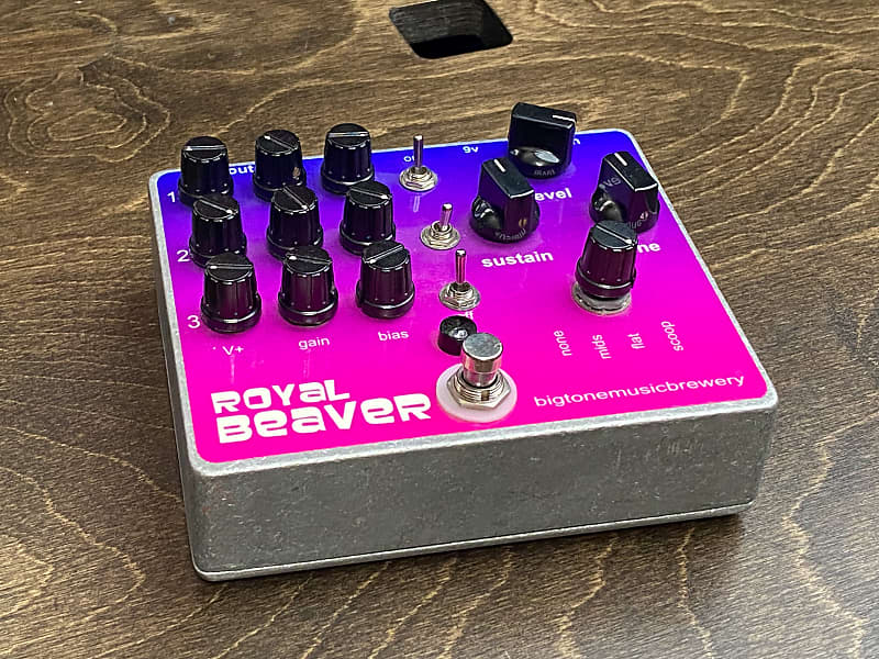 Big Tone Music Brewery Royal Beaver (Big Muff Clone) **Rare Version**