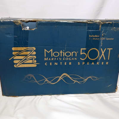 Martin Logan Motion 50XT Center Channel Gloss Piano Black w/ Original Box image 11