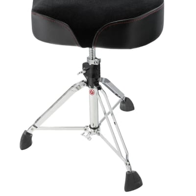 Gibraltar drum throne with oversized motorcycle seat and deals backrest