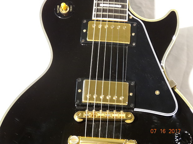 Gibson R7 reissue 1957  custom - "blackie" image 1