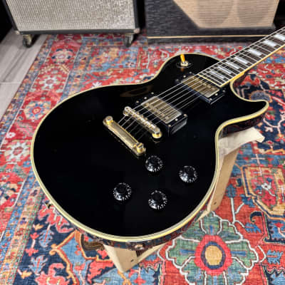 Burny John Sykes Les Paul Custom LC-75JS MIJ Japan John Sykes | Reverb