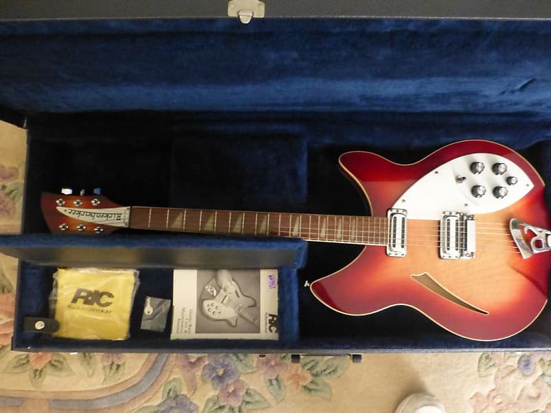 Rickenbacker 360 Thinline Electric Guitar - Fireglo | Sweetwater