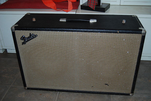 Empty Fender Bassman Speaker Cabinet Ca