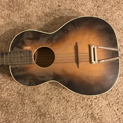 Rare Vintage Oscar Schmidt? Kunow 6-String Acoustic Guitar image 2