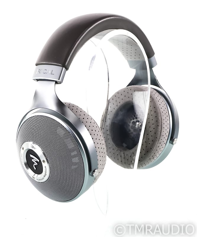 Focal Clear Open Back Headphones; Silver (1/0) image 1